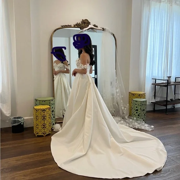 Justin Alexander Bobbie Wedding Dress - Picture 1 of 4